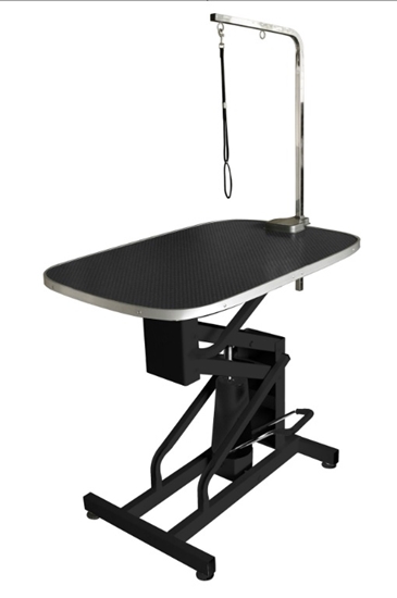 Picture of Helios Elevating Grooming Table - Adjustable Hydraulic Black